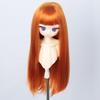 Linfairy 8~9inch 13 Doll Long Wig Straight Long Hair (Carrot Orange)