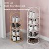 Metal Bear Shoe Rack Home Shoe Cabinet Household Storage Organizer Rack Entrance Hall Floor Standing Storage Simple Shoe Cabinet
