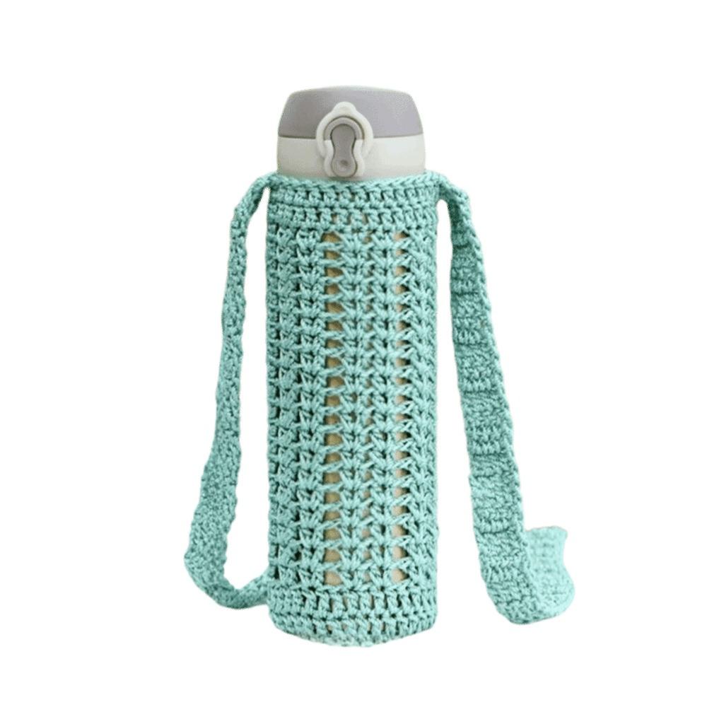 Reusable Water Bottle Carrier Bag Handmade Cup Sleeve Pouch Thermos Cup Sleeve Water Bottles