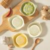 Ceramic Ginger Grinder Portable Grinding Bowl Juicy Delicious Grinding Tool for Grinding Fruits Vegetables Garlic Cheese