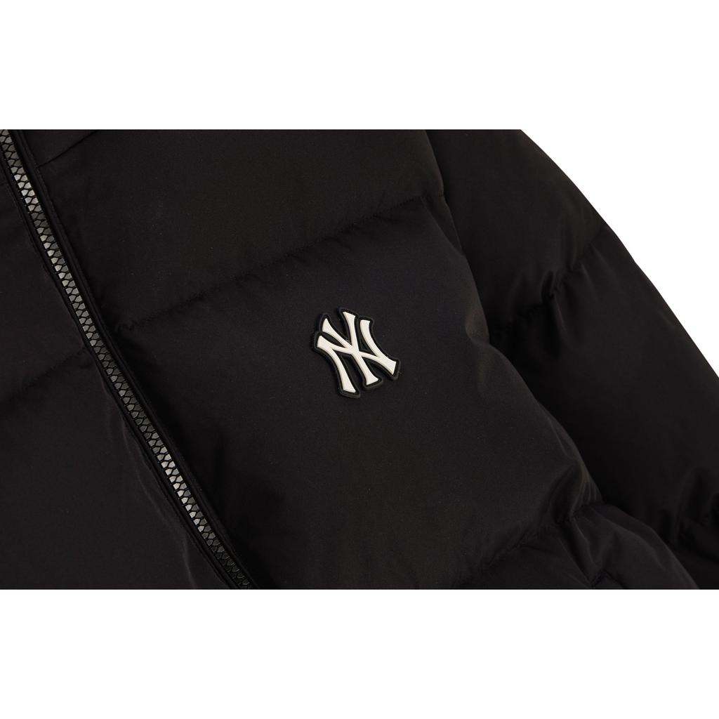 New MLB FW23 Down Jacket Cropped Unisex Black 3ADJB0336-50BKS