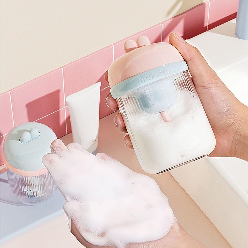 Compact Electric Foam Maker Battery-powered Cartoon Foamer Machine Shampoo