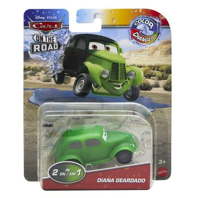 Игрушка Disney Cars Меняющая цвет 2023 Тачки в дороге Диана Джардадо