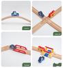 Wooden Electric Train Track Building Blocks - Compatible with Thomas
