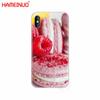 HAMEINUO Food for Macarons Biscuits Cell Phone Cover Case for Iphone X 8 7 6 4 4s 5 5s SE 5c 6s Plus