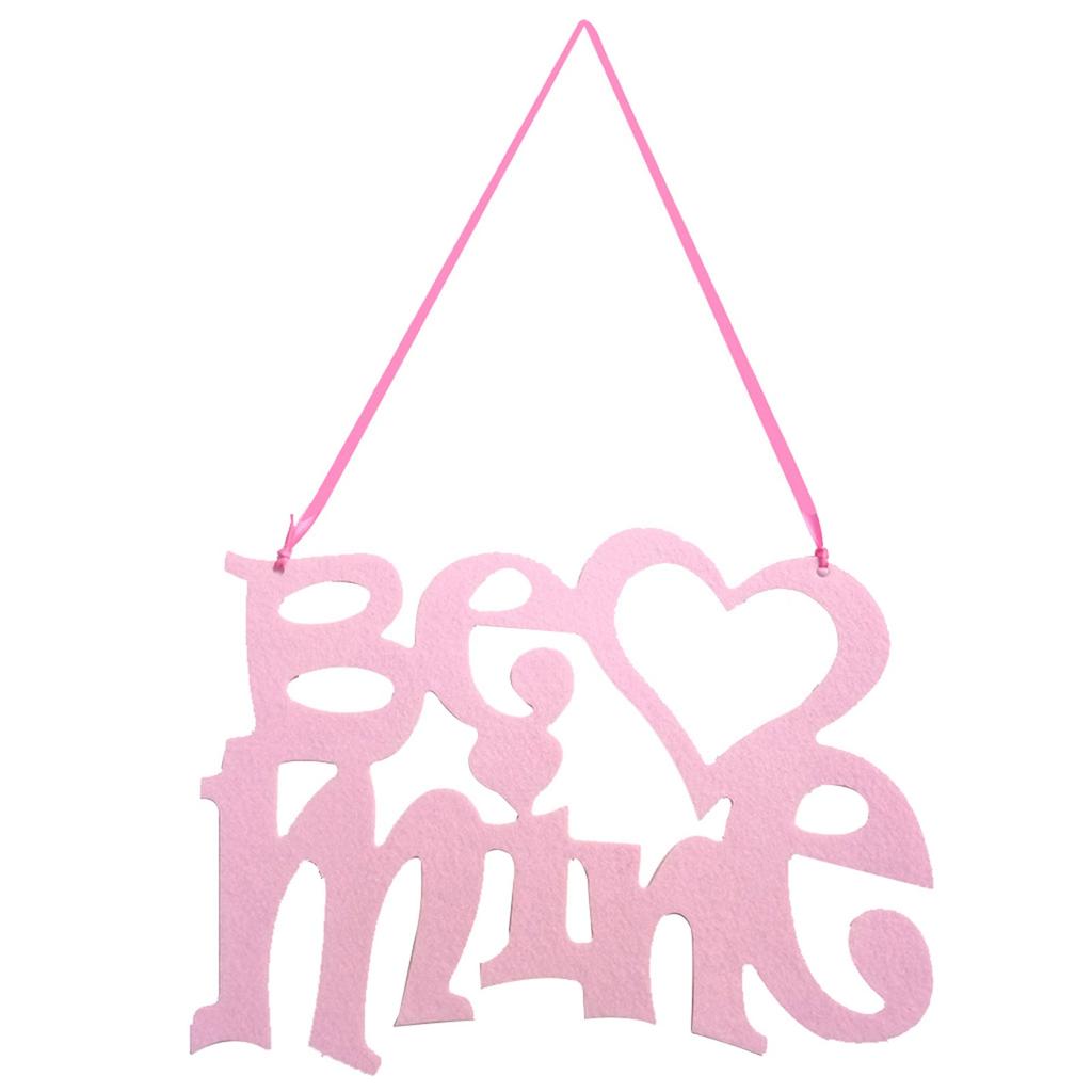 Valentine'S Day Signs Love Heart Shape Hanging Decor Doorplate-Happy Sign Front Door Valentines Decorations For The Home