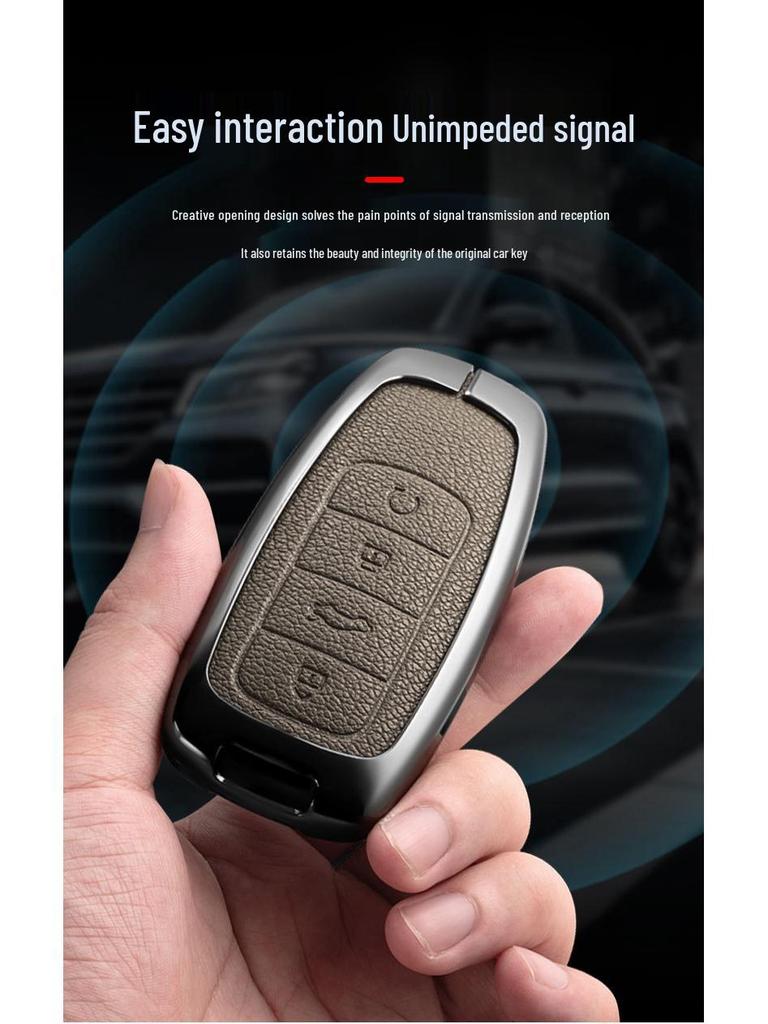 Чехол-брелок для ключа Chery Omoda 5 - Декоративная накладка, модель 2022 года (Европа)