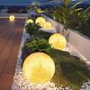 Solar Moon Light for Outdoor Courtyard Garden Landscaping