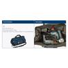 Bosch Tool's  Bag M &L MINI & S Durable Sturdy Multifunctional Bag Portable Durable Tool Bag Original Big Storage Capacity Bag Waterproof Bag