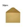 50 шт. Коричневые конверты, Европейская пустая поздравительная открытка, Пакет для счетов, Пакет для визиток