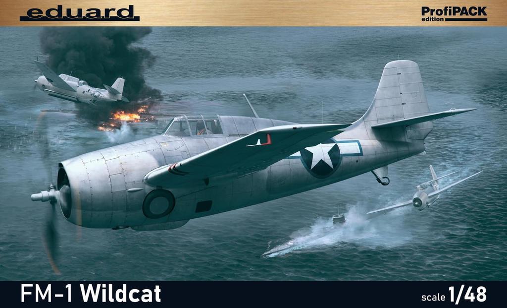 Eduard Profipack Wildcat Plastic Model EDU82204 1/48 FM-1