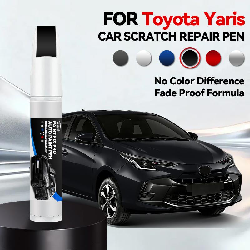 Для Toyota Yaris 1999-2025 XP90 XP130 XP210 Ремонтная ручка для краски Подкрашивание Удаление царапин Сделай сам Автоаксессуары Черный Белый Серый Красный