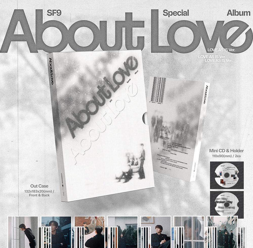 SF9 Специальный альбом [О любви] (ЛЮБОВЬ КАК ЕСТЬ версия. / версия БЛИЗКОГО ЧЕЛОВЕКА)