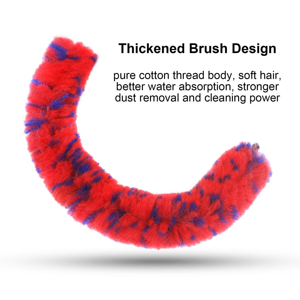 11-дюймовый саксофон изогнутая шейка чистящий стержень саксофон чистящее средство чистящая щетка щетка для пыли для обслуживания внутренней трубки инструмент