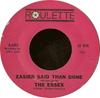 7-дюймовая пластинка ESSEX - Легче сказать, чем сделать / Ты Goi R4494 Roulette 1963 США Рок Б/У