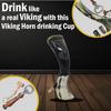 Питьевой рог викинга | Кружка | Кружка | Чаша для эля, пива, меда, вина, стопка, открывалка для бутылок | Натуральный и | Комбо-предложения (1 Комбо-сигнал)
