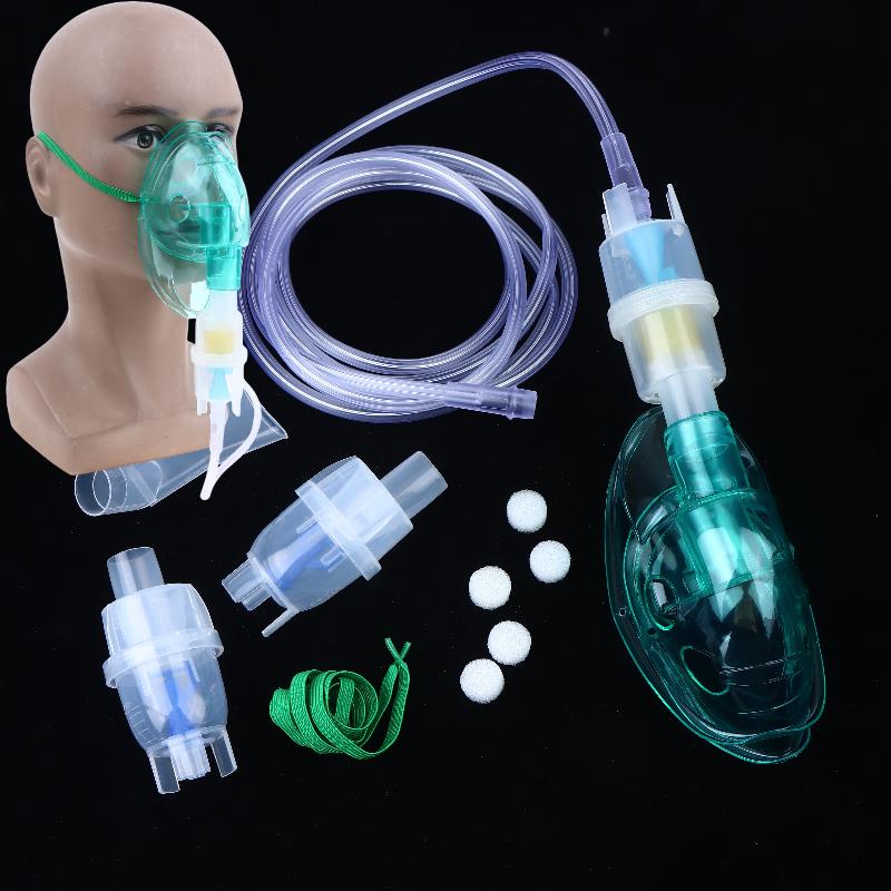 Фильтры Чашка-небулайзер Маска Взрослый Ребенок Комплект ингалятора Семейный Домашний Воздушный компрессор Распыление Здоровье 1 Комплект Мягкая трубка Катетер для ингалятора