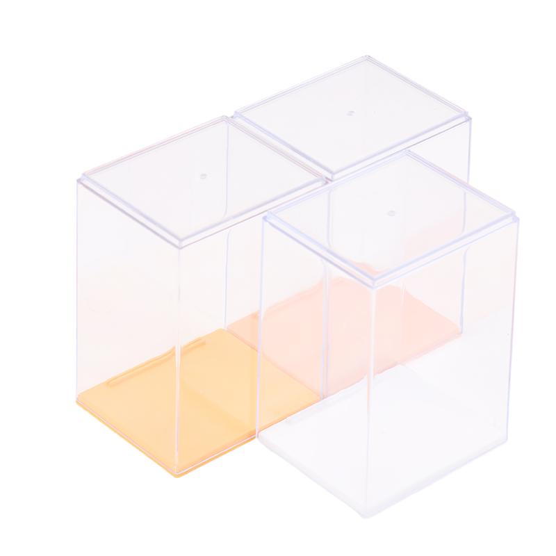1 Piece Transparent Display Showcase High Quality Acrylic Storage Box Dustproof Thickened Doll Display Box For Home