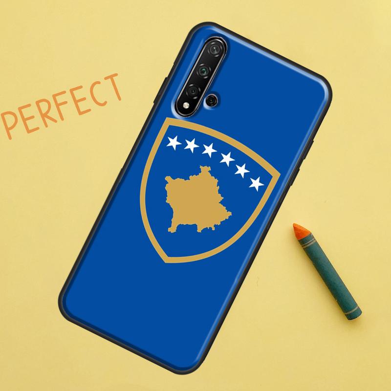 Чехол для Huawei Nova 12s 11i 7i 8i 12i Y73 Y70 Y90 Y60 Y72 Y61 Y91 9 10 SE P40 Lite P30 Pro с флагом паспорта Косово