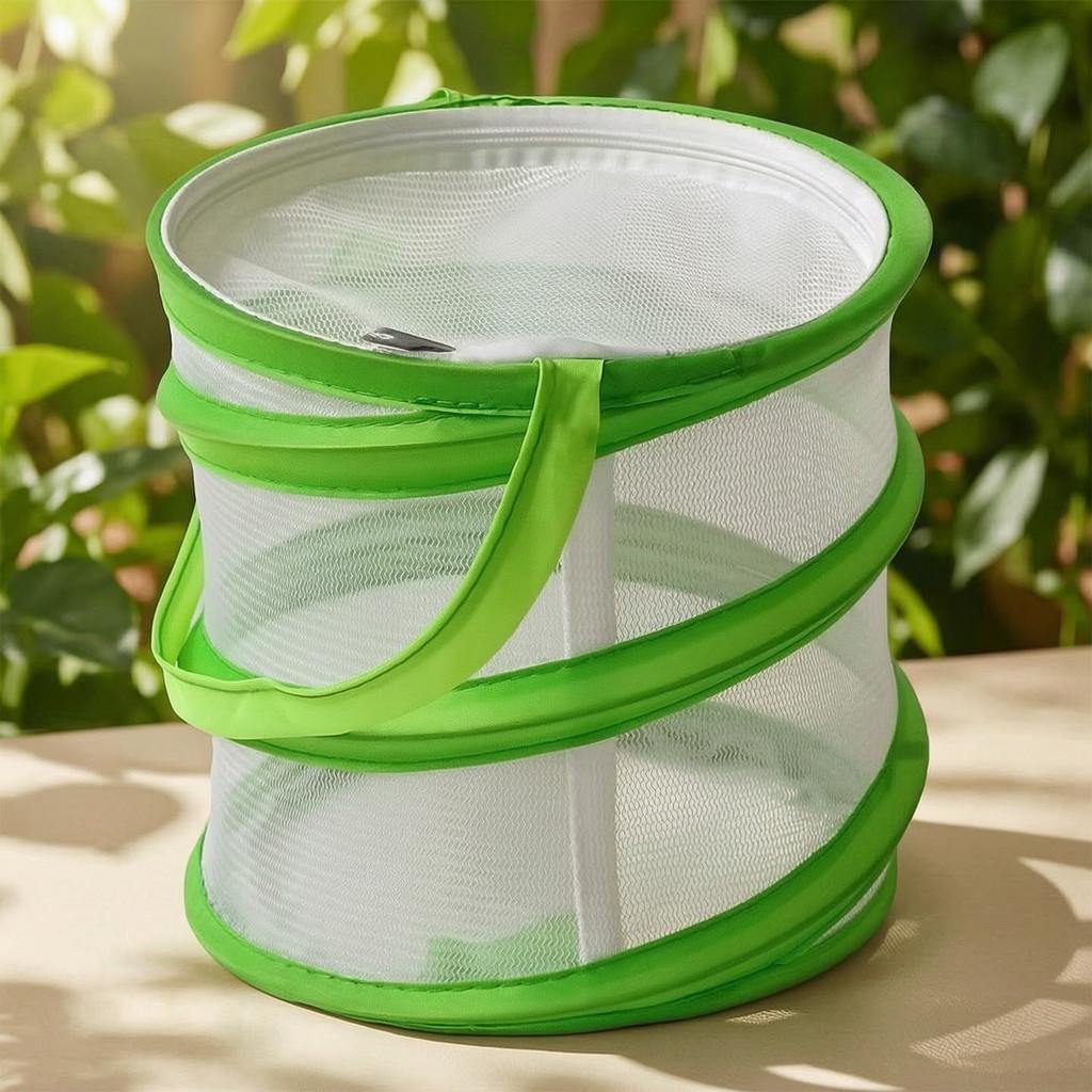 Outdoor Mesh Bird Trap With Zipper Cover For Pet Birds And Butterfly Collection