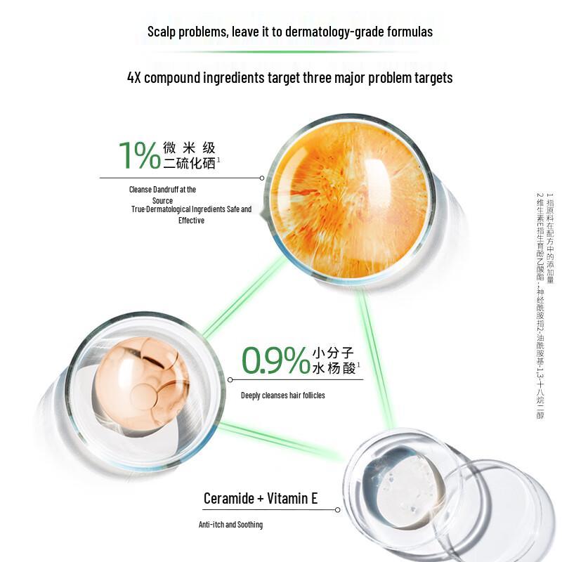 VICHY Dercos 1% Selenium Disulfide Anti-Dandruff Shampoo