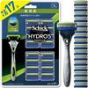 Бритва Schick Hydro5 Premium Club Pack Держатель С Лезвиями + 16 Сменных Кассет
