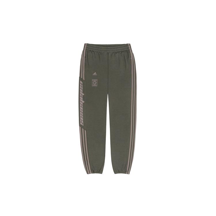 adidas Оригинальные спортивные штаны с принтом полосы Calabasas EA1900