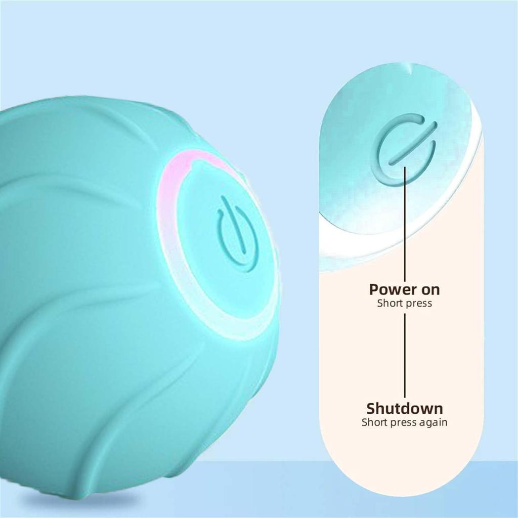 Интеллектуальная интерактивная игрушка для кошек Powerball 2.0 Игрушка для кошек Smart Cat Ball избавляет от скуки, защищает от укусов, тихий компаньон, привлекает кошек