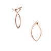 Серьги Vendome Aoyama K10 Розовое Золото AJAA2407 PG [Официальные]
