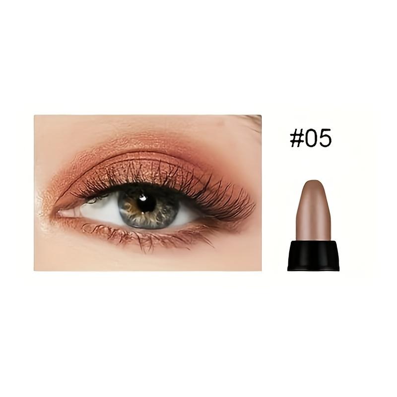 Многоцветный блестящий карандаш для век с перламутровым хайлайтером Матовый водостойкий карандаш для век с блестками