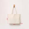 Folding Canvas Bag Reusable Shopping Bag Unisex Eco-Friendly Tote Bags Diy Shoulder Bag Grocery Handbag New
