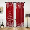 Рождественские Зимние Снежинки Гномы Шторы Декор Для Дома Спальня Кухня Гостиная Украшение Рождественские Подарки Шторы Navidad