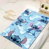 1Pc Stitch Butterflies Adventure Rug, Office Carpet Indoor Outdoor Doormat, Non-Slip Soft, Living Room, Christmas Halloween Gift. M928798