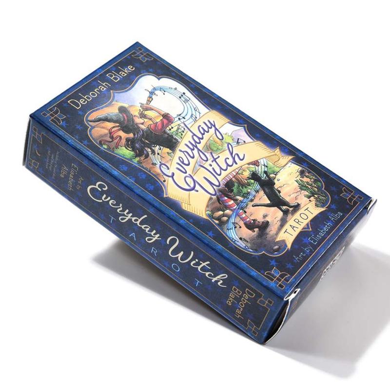 Everyday Witch Tarot Cards Deck Oracle for Family Party Deck Cards Games