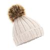 Beechfield Baby Pom Pom Chunky Beanie