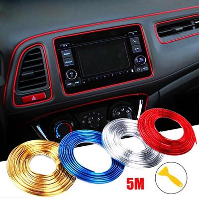 5M клейкие полоски для украшения салона автомобиля молдинги стайлинг авто аксессуары