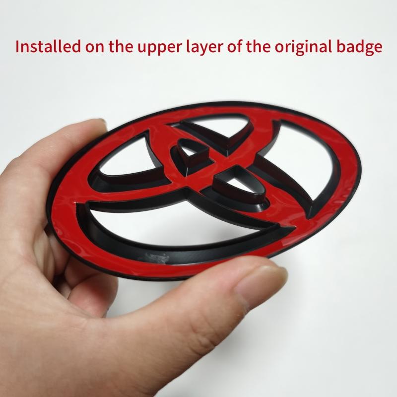 3D накладка-эмблема Toyota для Corolla Camry RAV4 Hilux Yaris Передний Задний Бампер Капот Багажник Логотип Аксессуары