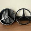 Новый Значок решетки радиатора для Mercedes Benz Стиль сетки Передняя эмблема для Mercedes benz AMG A B C E CLA CLS SLK GL Metris GLK GLA G R V VITO