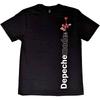 Футболка Depeche Mode Violator Боковая Роза Рок-группа Официальная Черная Новая Унисекс Футболка