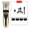 Professional USB Rechargeable Dog Hair Clippers Silent 4-in-1 Pet Hair Trimmer Pets Haircut Trimmer Dog Grooming