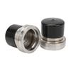 2 шт. 2,441 дюйма Bearing Buddy Нержавеющая сталь Набор инструментов-смазчиков для большинства колес лодочного прицепа