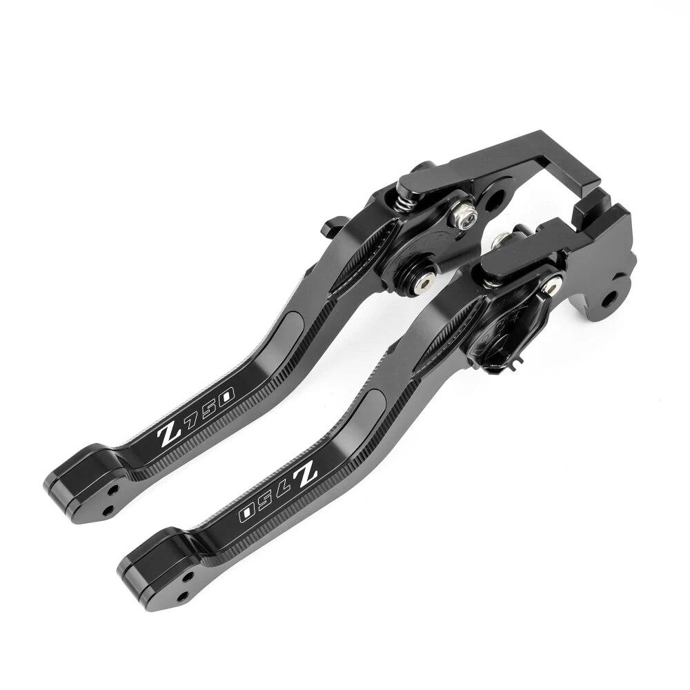 Для KAWASAKI Z750 Z 750 2007 2008 2009 2010 2011 2012 Аксессуары для мотоциклов Складные выдвижные регулируемые рычаги тормозной муфты