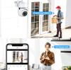 CCTV Wifi камера беспроводная камера видеонаблюдения наружная 4-кратный цифровой зум ночная цветная съемка AI интеллектуальное отслеживание двусторонняя аудиосвязь IP66