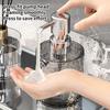 Luxurious ABS Soap Dispenser Bottles Refillable Press Hands Dishes Liquid Dispenser Kitchen Bathroom Countertop Soap Containers