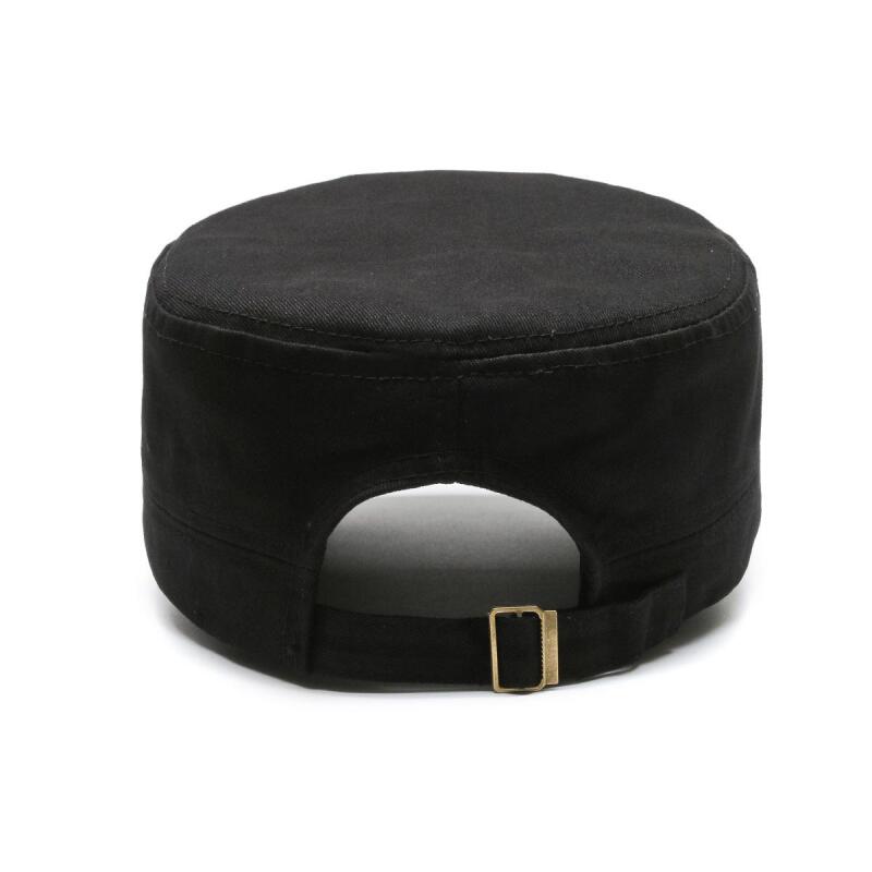 Мужская повседневная хлопковая военная кепка, плоская кепка с солнцезащитным козырьком, бейсбольная кепка, тренировочная кадетская армейская кепка дальнобойщика, козырек, фуражка