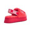 UGG DISCO Shearling Stylish Sandal Women's Hibiscus Pink 1112258-HSPK