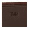 Ключница 4 ряда Натуральная кожа Кошелек для монет Ридинг Шоколадный [Takeokikuchi] Мужская TKW-00241 [12]