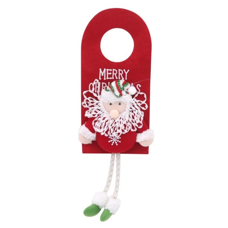 Christmas Decorations for Home Christmas Door Hanging Pendants Santa Door Hanger for Christmas Home New Year Decoration