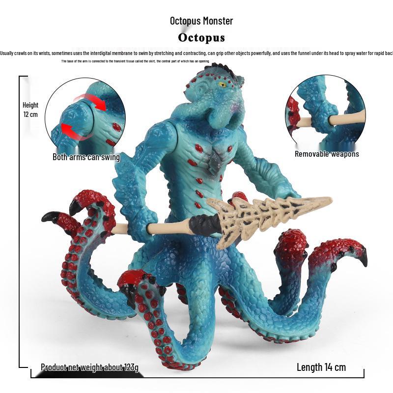 Dinosaur & Dragon Plastic Toy Set: Mythical Animal Figures for Kids