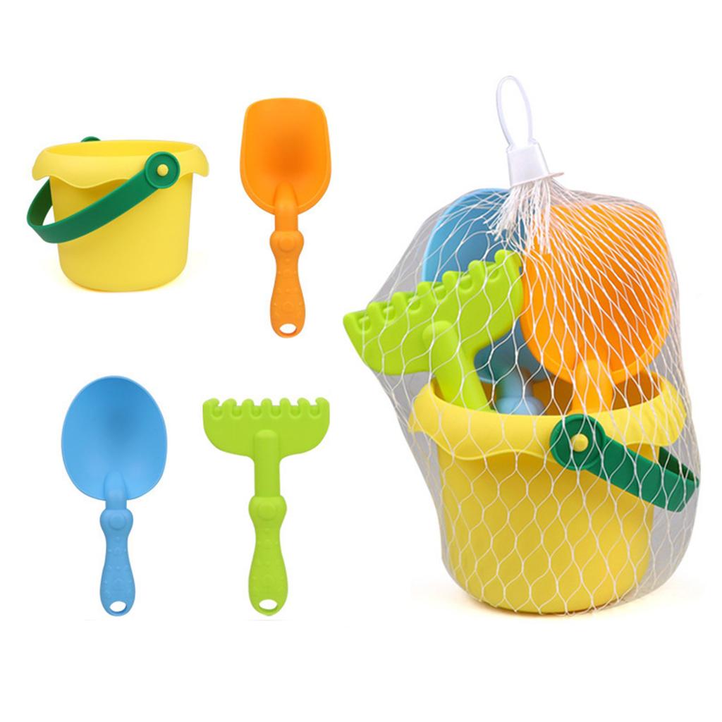 Beach Toy Summer Beach Play Set for Kids Water and Sand Toy Bucket Set for Outdoor Fun Bucket and Tool